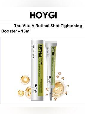 NEW Factory Sealed HOYGI Vita-A Retinal Cream Tightening Booster Shot TIKTOK!